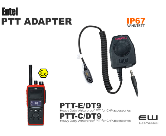 ENTEL DT885FF - Komplett innhold - radioen leveres programmert og klar til bruk!