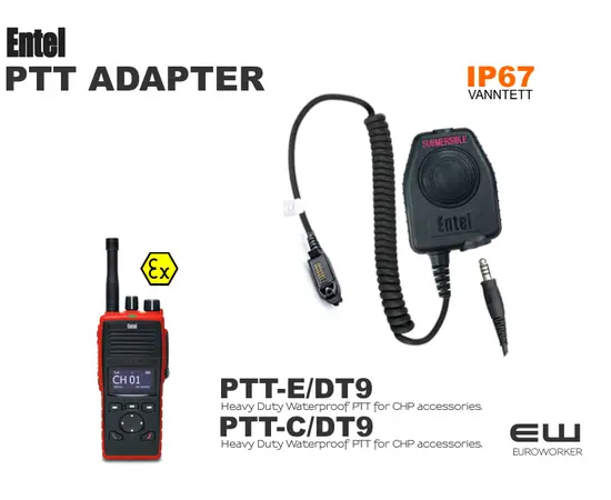 ENTEL DT885FF - Komplett innhold - radioen leveres programmert og klar til bruk!