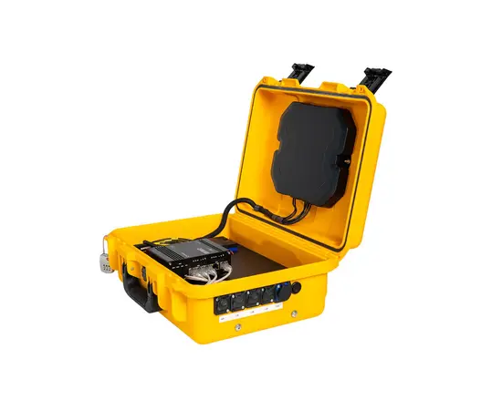 Portabel internettilgang med batteridrift - Robust bredbåndskoffert