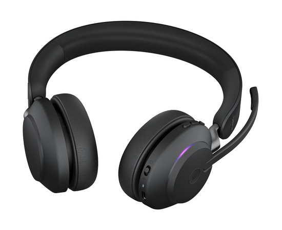 JABRA Evolve2 65 MS Stereo Noise Isolating with charging stand