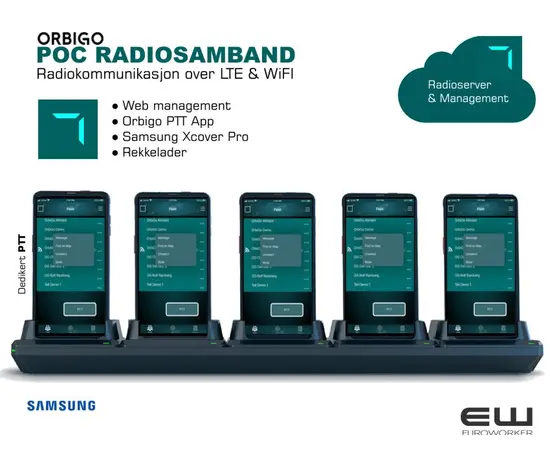 OrbiGo PTT - POC Android Abonnement (1 mnd)
