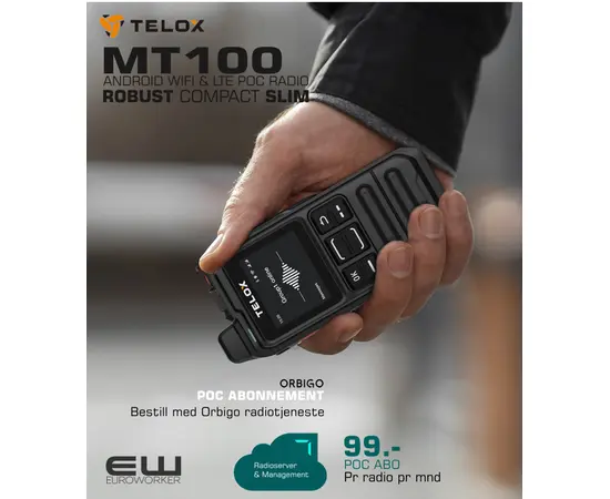Telox MT-100 POC RADIO
