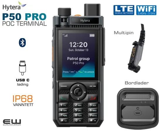 Hytera P50 Pro POC terminal