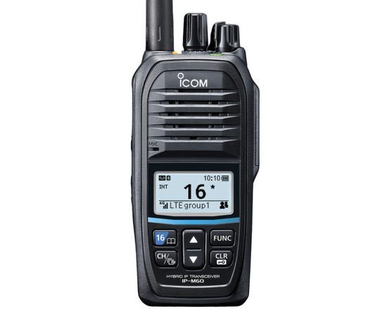 Icom IP-M60 Hybrid VHF-LTE Marineradio (IP67. Bluetooth)