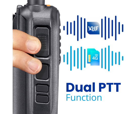 Icom IP-M60 Hybrid VHF-LTE Marineradio (IP67. Bluetooth)