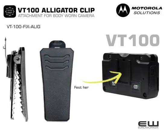Motorola VT100 Alligator Clip