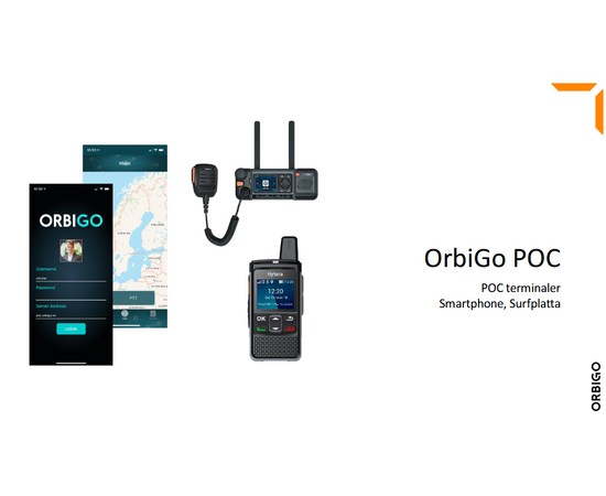 12 MND - OrbiGo PTT - POC Android Abonnement