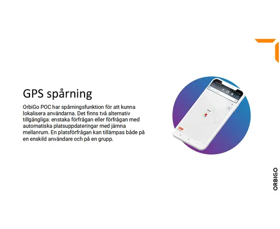 Orbigo POC Dispatch - PC eller Cloudbasert POC Kontrollromfunksjon