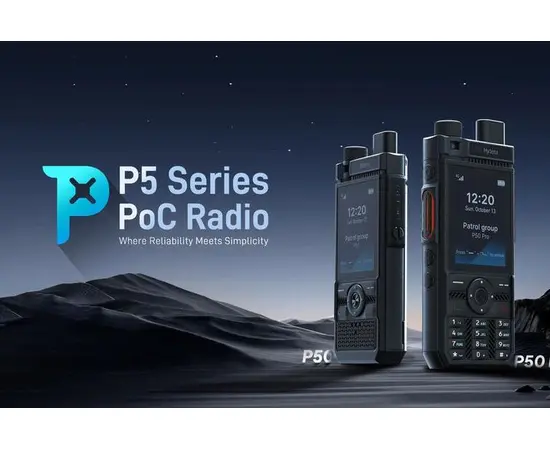 Hytera P50 POC terminal (LTE & WiFi, Multipin, IP68)