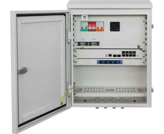 Prefabrikert uteskap for industri