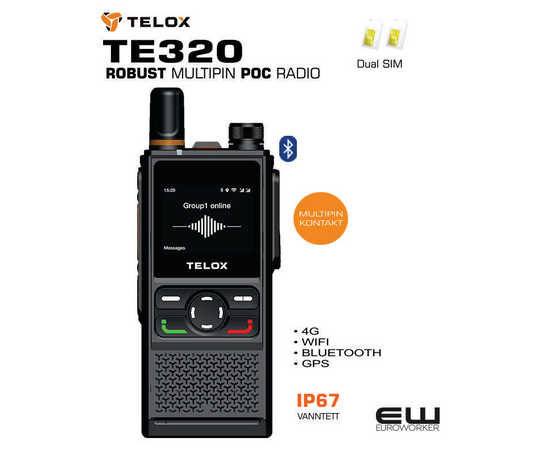 Telox TE320 (POC radio) Telox TE320 (POC radio)