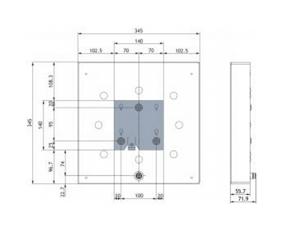 TYPE FREQUENCY PRODUCT NO.
PCPI RH/TETRA/s-f 380 - 430 MHz 100000426
PCPI LH/TETRA/s-f 380 - 430 MHz 100000425
PCPI RH/TETRA/l-h 430 - 470 MHz 100000442
PCPI LH/TETRA/l-h 430 - 470 MHz 100000441