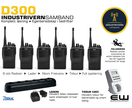 Zodiac D300 - KOMPLETT INDUSTRIVERN SAMBAND