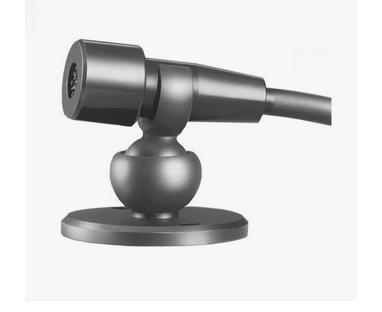 ArticleNo/ P/N: 270000034
Radiotype: DM1000, DM2000, DM4000, MTM5x00, MTM800, MXM600
DM 8300 F Miniature Hands-Free Microphone
Very small hands-free microphone providing a very discreet installation. Mounting base for fitting on steering column, dash board, roof, sun visors or door edging. riction-mounted microphone unit for stepless direction adjustment. High-sensitivity built-in electret cartridge with amplifier. Voltage supply 9 - 15 V DC when connected as shown in the diagram below. Supplied with 4 m cable terminated with a 3.5 mm plug. Clip-on for breast pocket or chest band included.