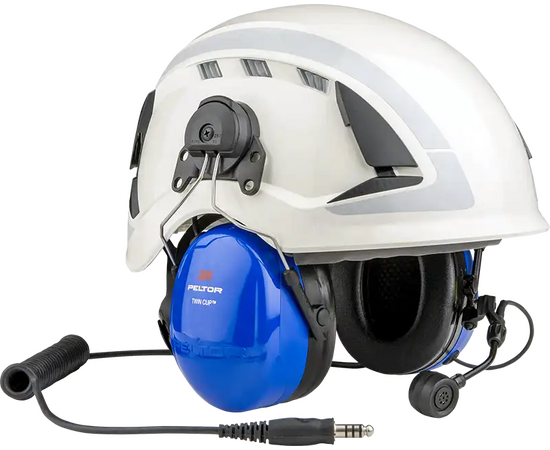 MOTOROLA PMLN6333A  ATEX TWIN CUP HARDHAT HEADSET (3M Peltor MT72H540P3E-50 ) 3M Peltor  Intrinsic Safe -  Twin Cup Headset (Atex)  MT72H540P3E-50     MT72H540F-50