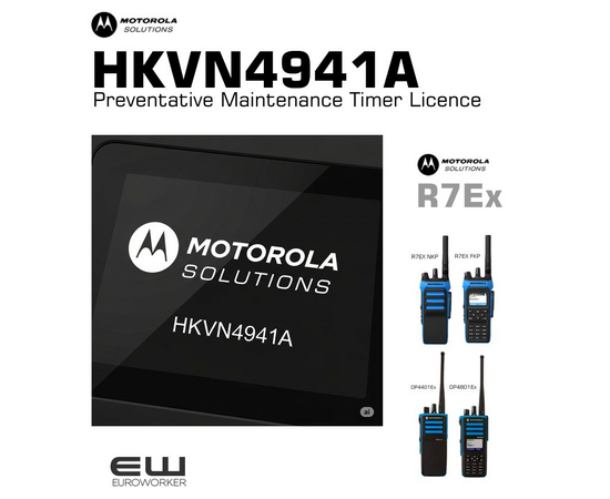 Motorola HKVN4941A Preventative Maintenance Timer Licence