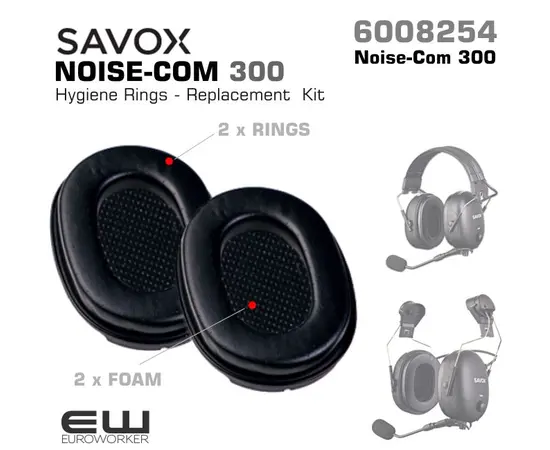 Savox Hygienesett for NOISE-COM 300_6008254