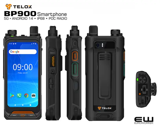Telox BP900 5G Android 14 POC Radio