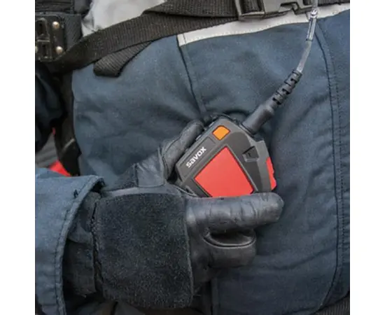 Savox C-C550 Kombinert Monofon & PTT Adapter Røykdying (Motorola R5, DP2-serie, DP3-serie, MTP-serie)-L552172-10B1100