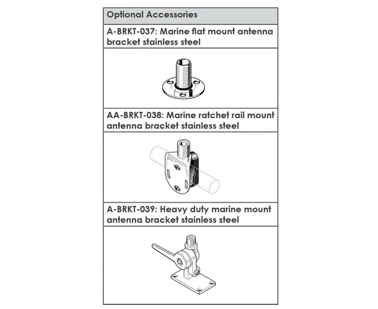 BRKT-040 Adaptor Bracket with Brass Inserts