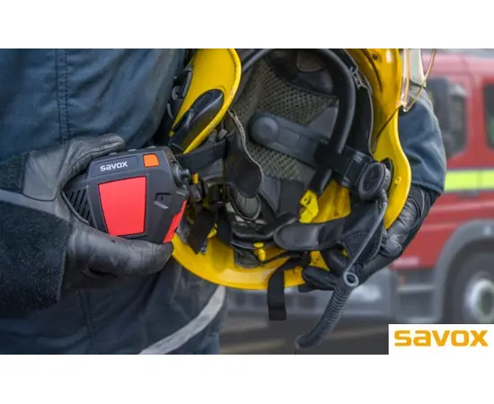 Savox C-C550 Kombinert Monofon & PTT Adapter Røykdying (Motorola R5, DP2-serie, DP3-serie, MTP-serie)-L552172-10B1100