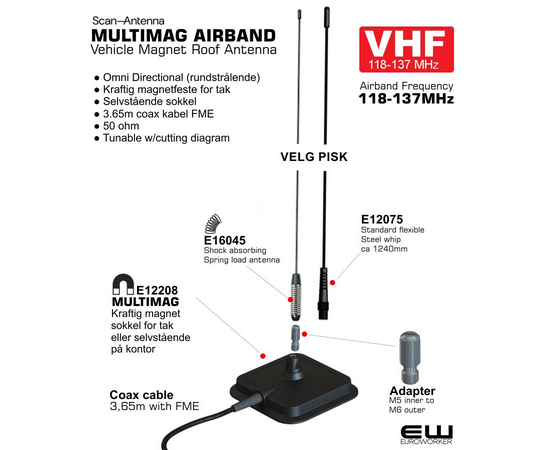 Icom IC-A16E - Euro VHF Airband Handheld Radio (Bakke flyradio, Bluetooth)_ euroworker_ Velg modell fra menyen: 

    IC-A16E #42 - Uten bluetooth (81018)
    IC-A16E #52 - Med bluetooth (81016_euroworkerIcom IC-A16E - Euro VHF Airband Handheld Radio (Bakke flyradio, Bluetooth)_ euroworker_ Velg modell fra menyen: 

    IC-A16E #42 - Uten bluetooth (81018)
    IC-A16E #52 - Med bluetooth (81016_euroworker
