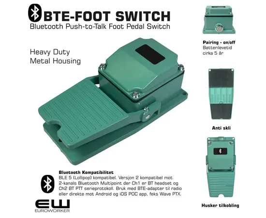 BTE-S24 Bluetooth Headset Adapter for Motorola S24 (3M Peltor protokoll)