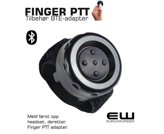 BTE-R7 - Bluetooth Headset & PTT Adapter for Motorola R7-serie (Støtter Peltor PTT protokoll)