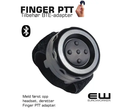 BTE-DP4 - Smart Bluetooth Adapter for Motorola DP4000-serie (Støtter Peltor PTT protokoll) DP4400e (DP4600e, DP4800e..)