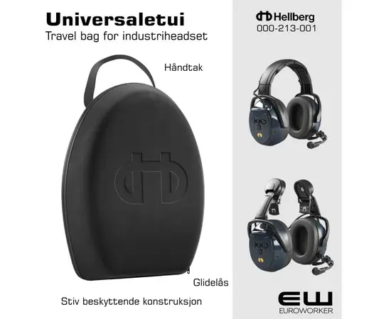 Universaletui - Travel bag for industriheadset