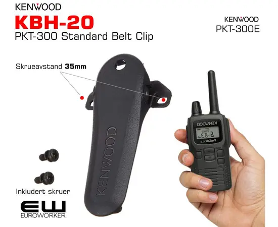 Kenwood KBH-20 Belteklips (PKT-23)