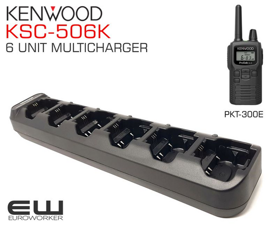 Kenwood KSC-506K 6 UNIT MULTICHARGER