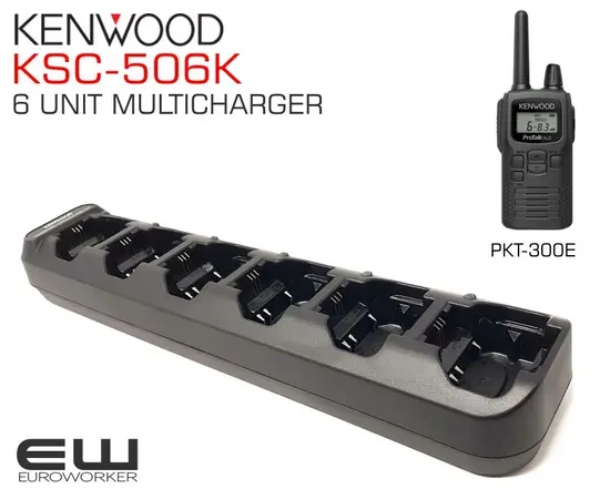 Kenwood KSC-506K 6 UNIT MULTICHARGER
