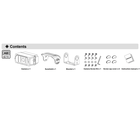 MXN81C-TVI Rygge og Fokuskamera Heavy Duty ● Lyd ● HD Farge