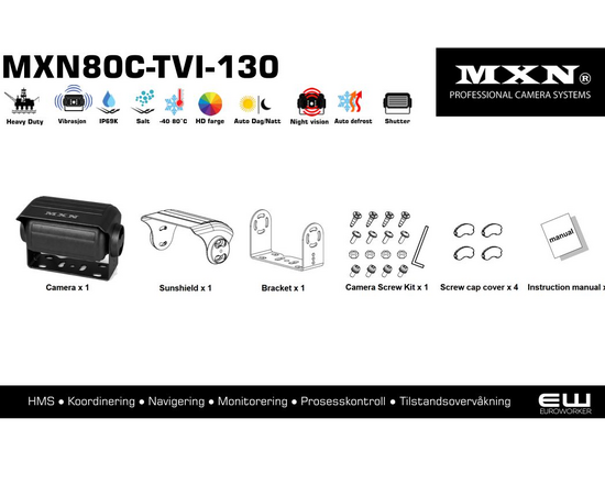 Ryggekamera med linsedeksel:_shutter