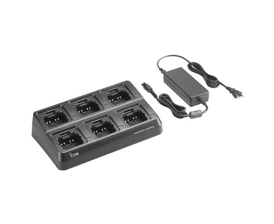 6 way charger. Charges up to six BP-279 battery packs in 2.5 hours (approx.) (inc. six x AD-130 & BC-157S)