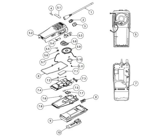 Motorola MOTOTRBO DP 1400 (MDH01QDC9JC2AN-MDH01QDC9JA2AN-MDH01JDC9JC2AN-MDH01JDC9JA2AN)