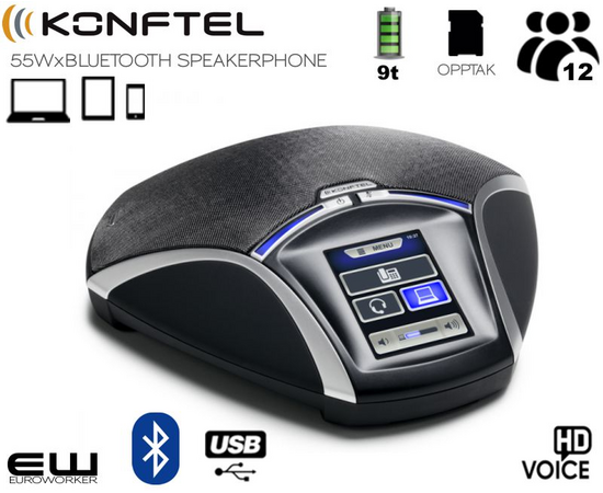 Konftel 55Wx Conference Phone (USB & Bluetooth) - 910101082