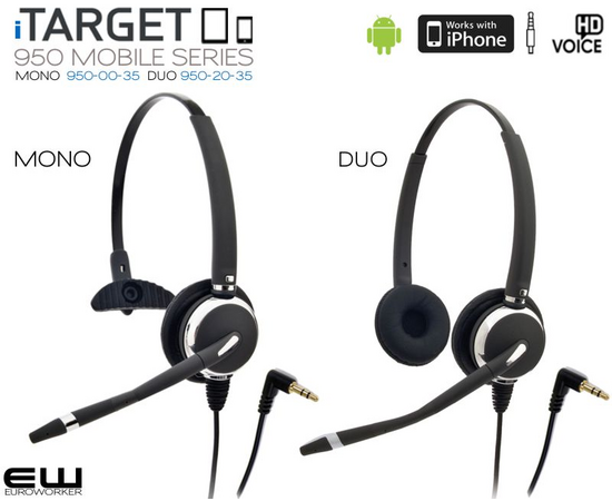 iTarget Mobile Headset (Mono &/ Duo)